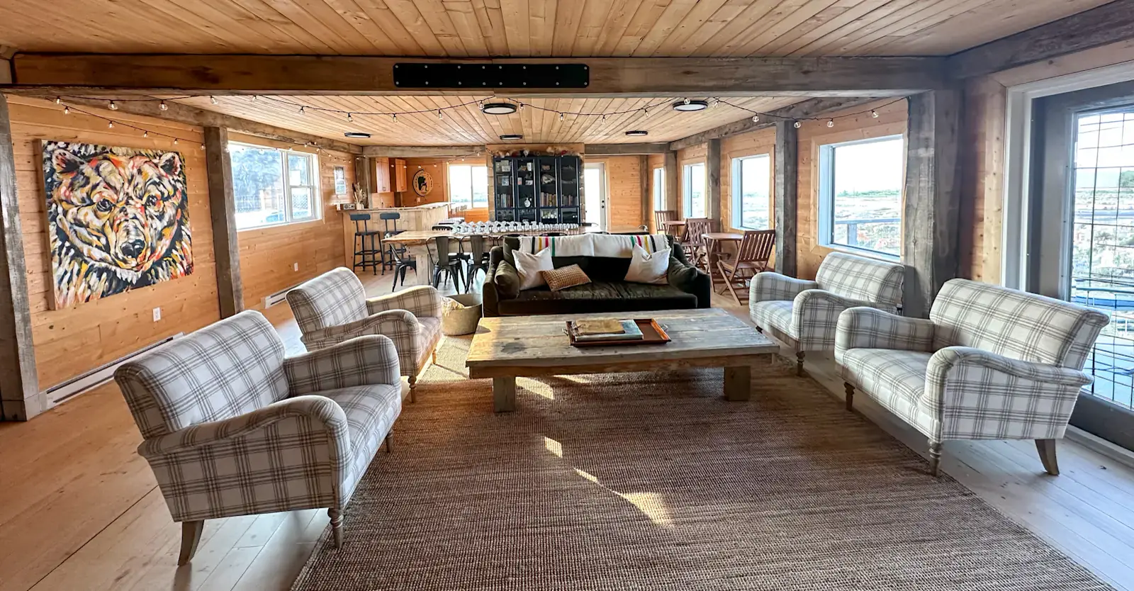 White Whale Lodge interior, Churchill, Manitoba, Canada